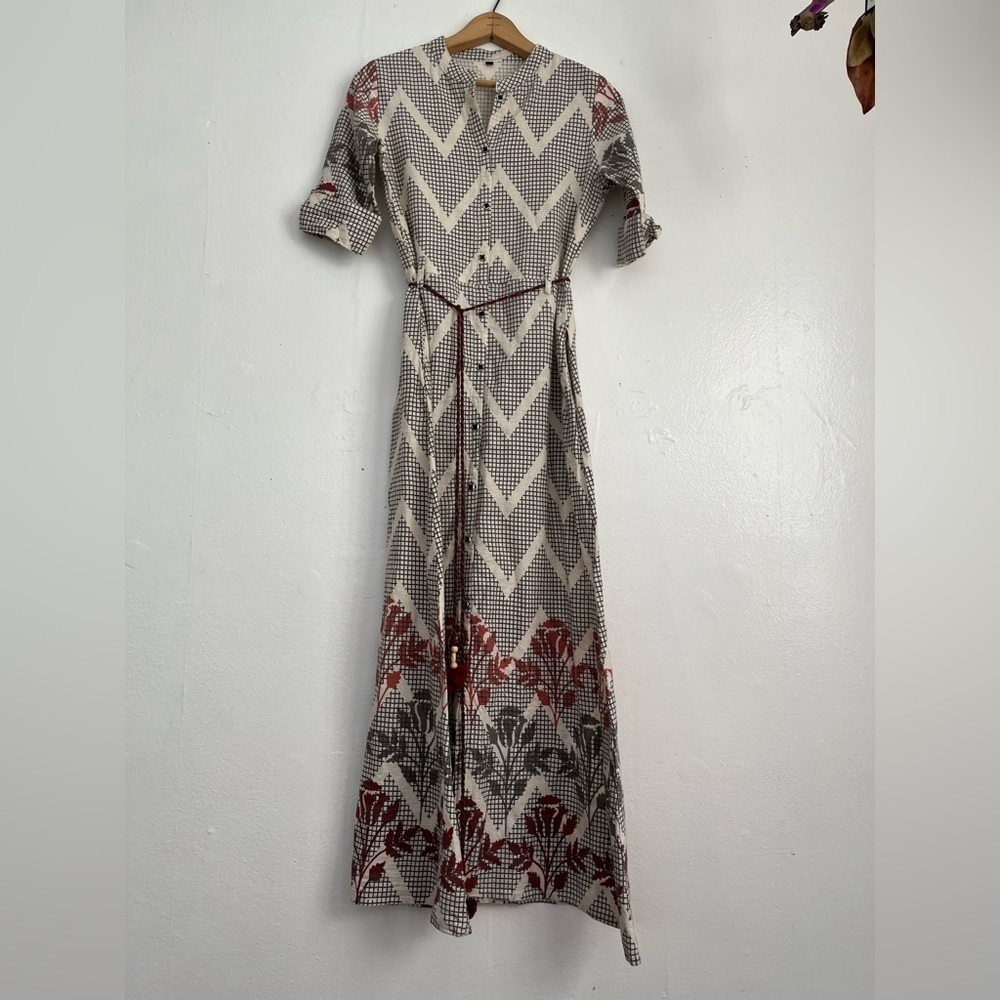 Gorgeous 100% Cotton Midi Dress